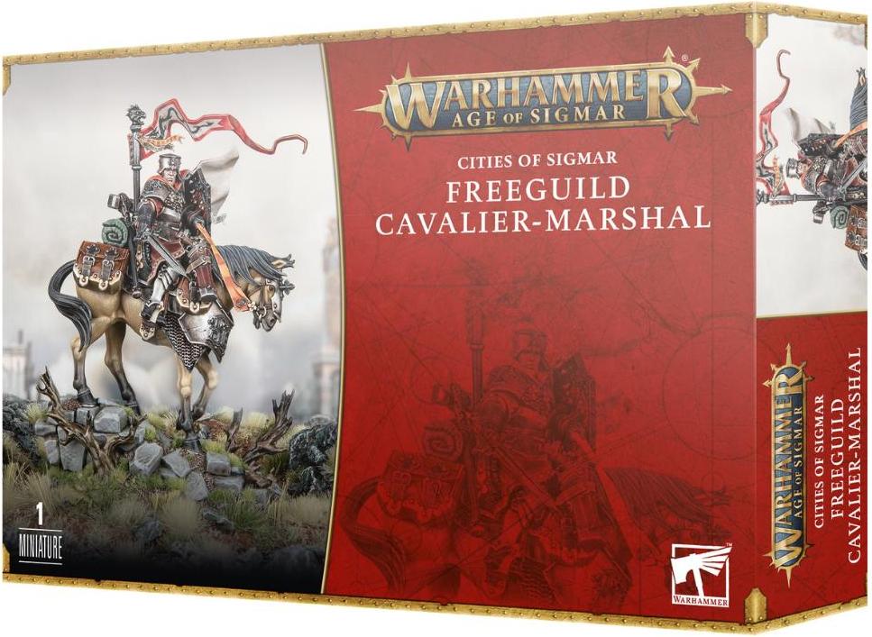 Games Workshop W-AOS - Cities of Sigmar: Freeguild Cavalier-Marshal 99120202044