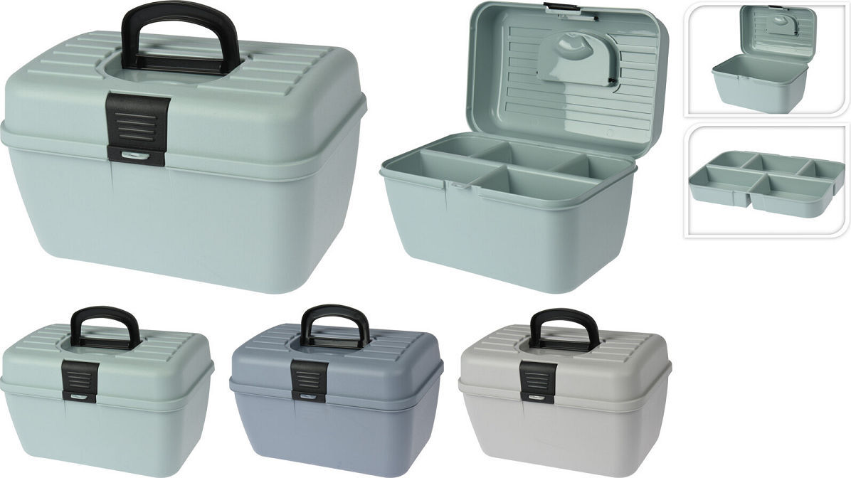 Merkloos Naaidoos opbergdoos 3 assorti 806970520