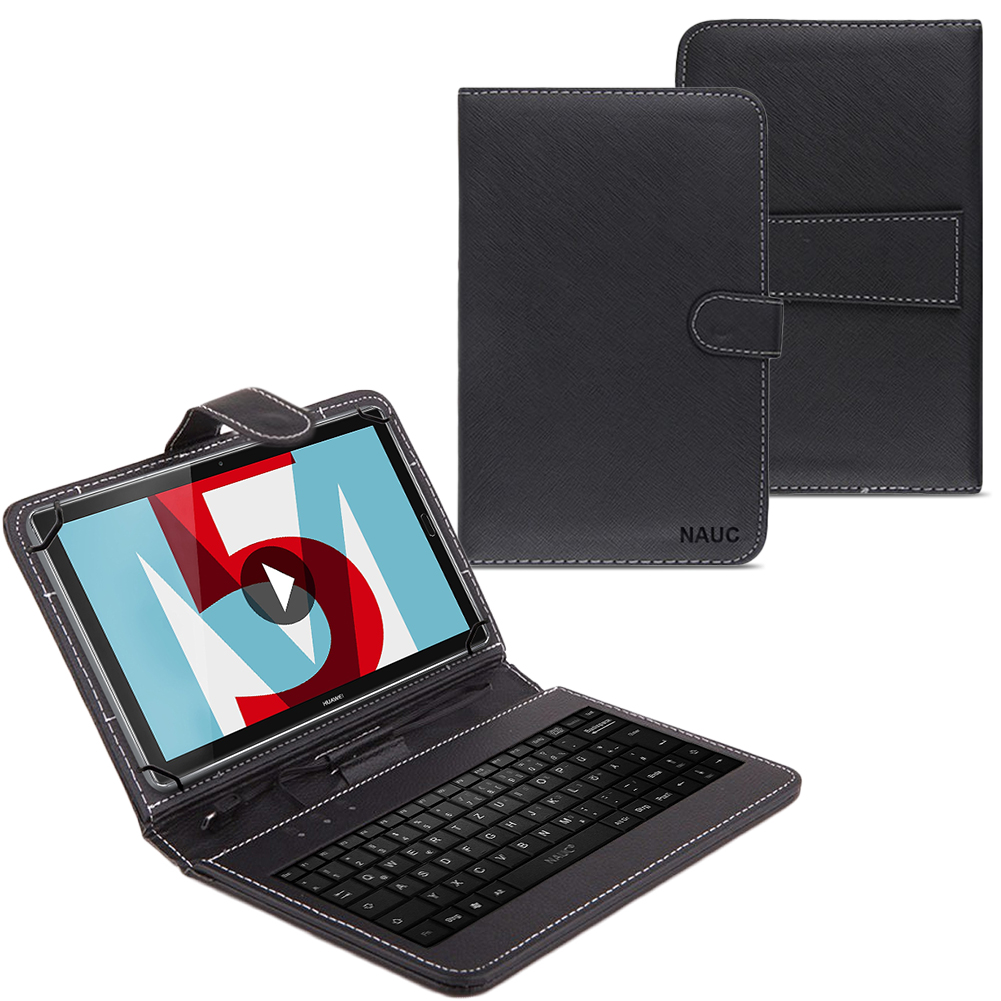 20,3 cm, 8,0 Zoll Schlank 360 Grad Rotierend Kunstleder Schutzhülle Tasche mit Standfunktion für Huawei MediaPad T3 8 Tablet-PC - Orange HereMore Huawei MediaPad T3 8 Hülle 