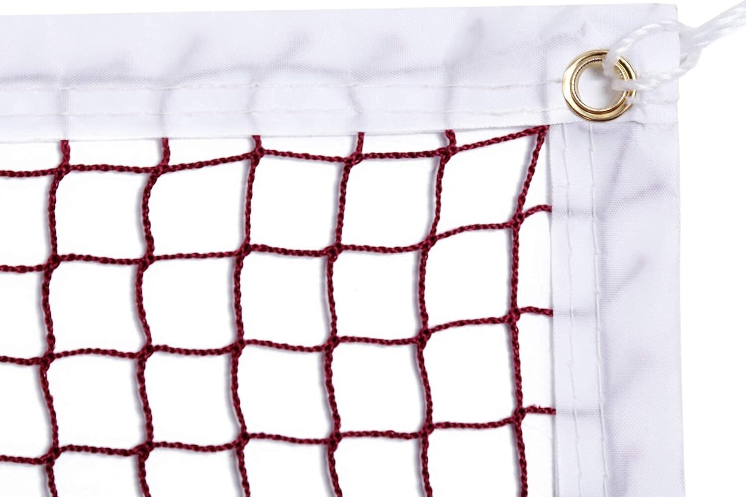 Jormftte Badmintonnetz für drinnen und draußen - Nylon - 610 x 76 cm - Rot KAU-HT-CPK-PH-20250424-108