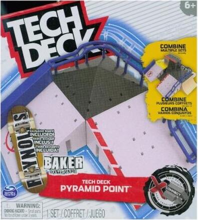 Spin Master Tech Deck Fingerboard Set mit Rampe Big Vert Wall Antihero + Skateboard 2008047