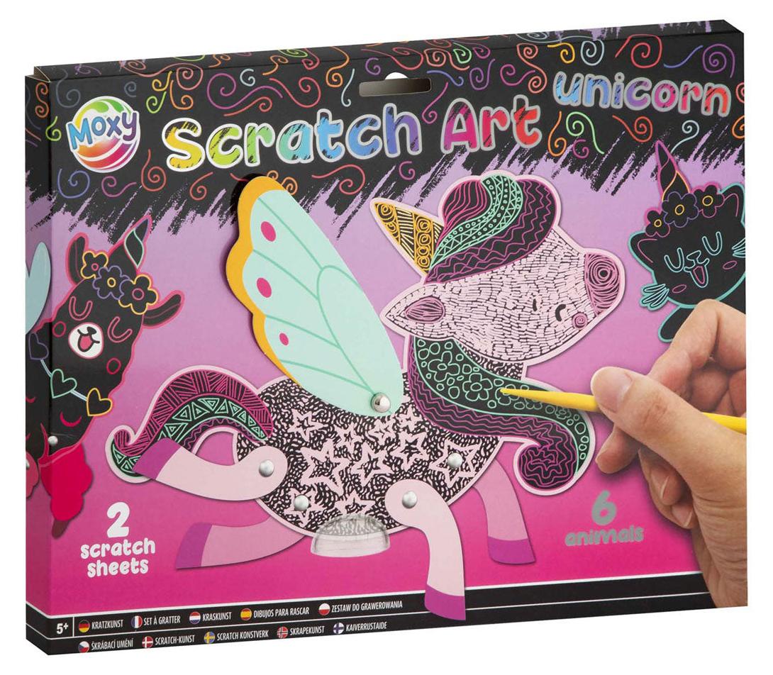 Creative Craft Lab Kreative Bastelgruppe Kratzkunsttiere – a 220021