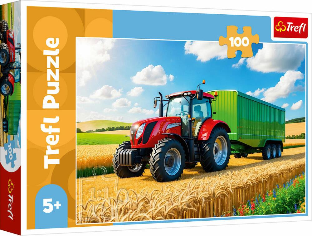 TREFL Puzzle Landwirtschaftliche Gerä te 100 dlks 16494