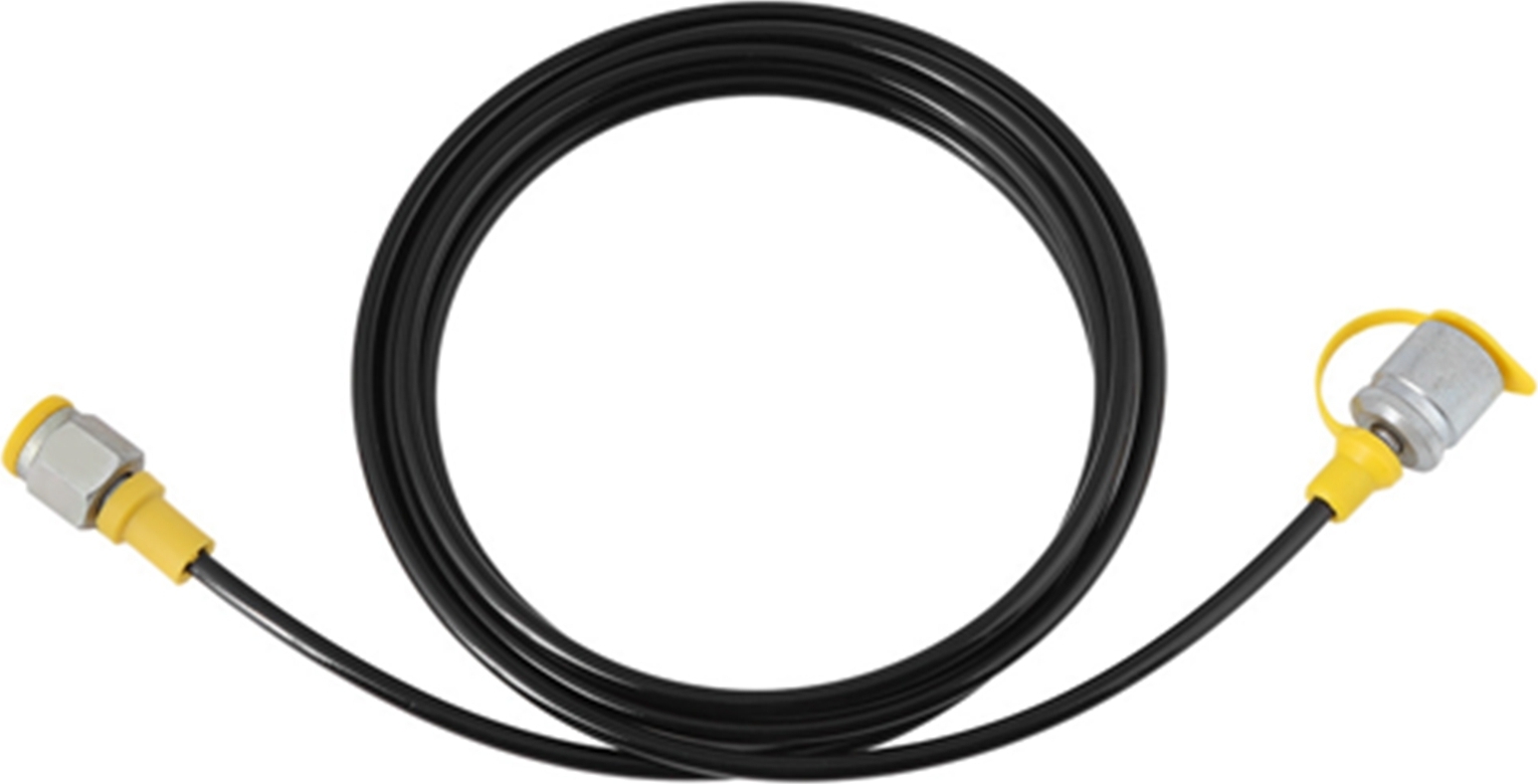 Cocosity 1 PCS Hydraulischer Druckprüfungsschlauch 2.0m/6FT (M16*2-1/4BSP)Prüfkupplungspunkt