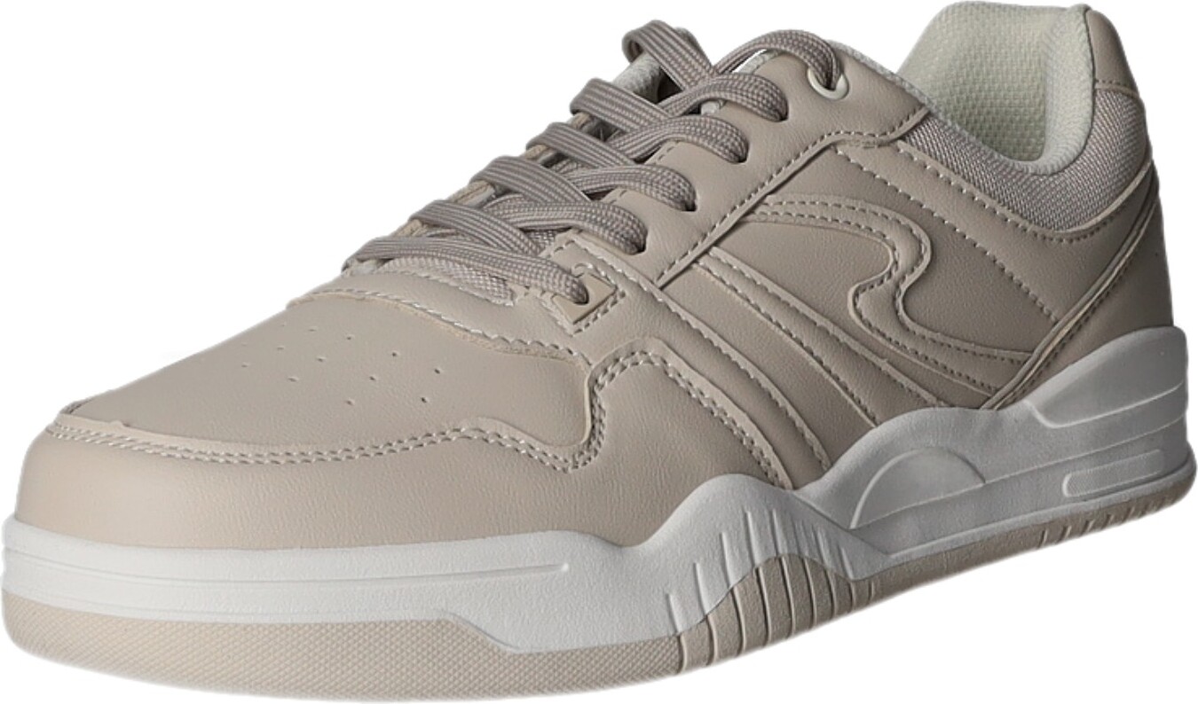 Sneakers Herren-Sneaker Beige-Weiß, Farbe:beige/schlamm, EU Größe:47 LD-24711-BE