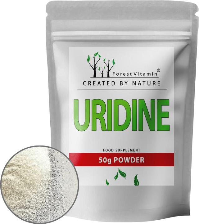 Uridinmonophosphat Pulver 50g - Uridin Monophosphat - 100% - Forest Vitamin