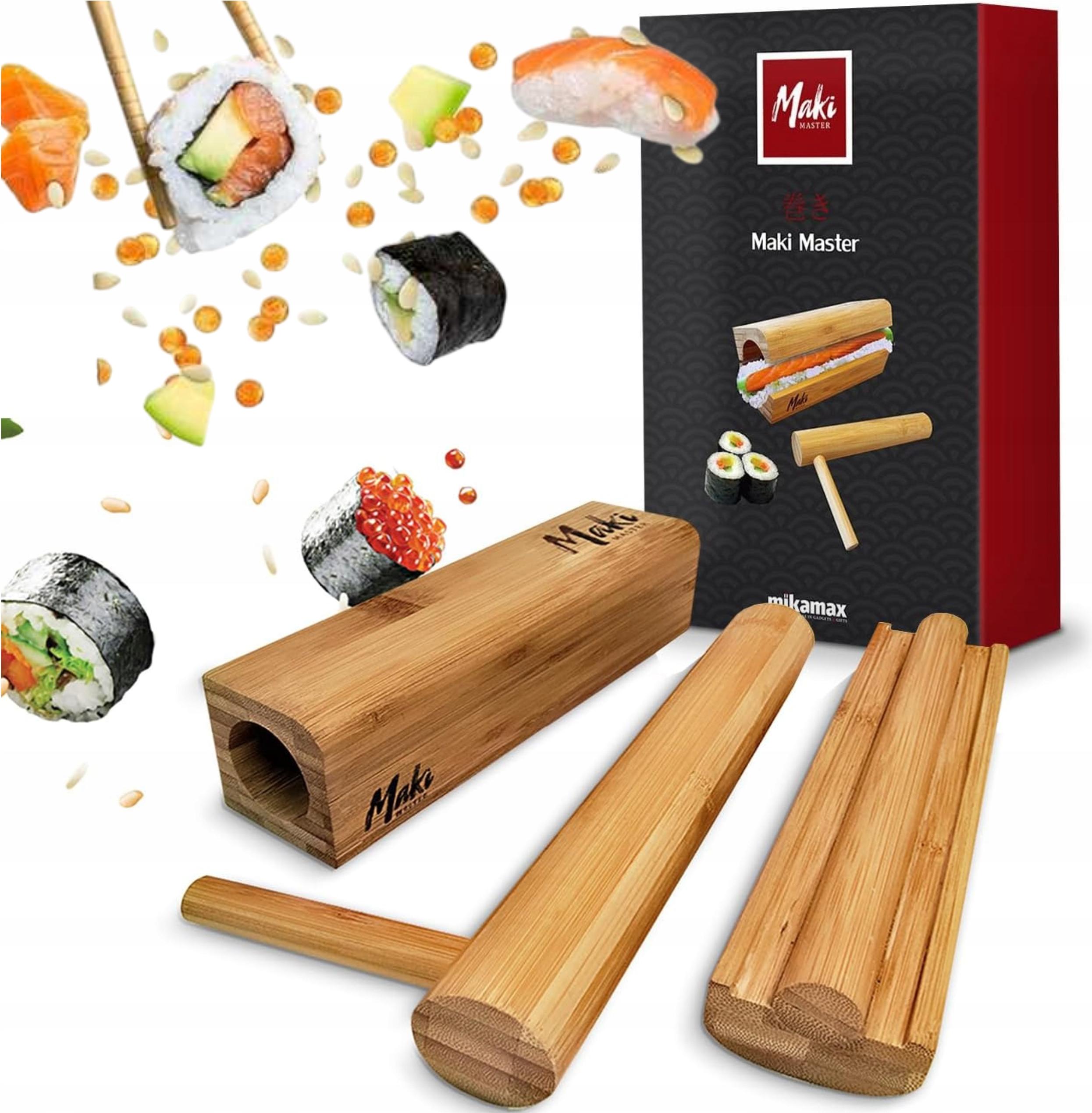 loftek Sushi Set Bambus Roller Geschenk – Perfekte Sushirollen