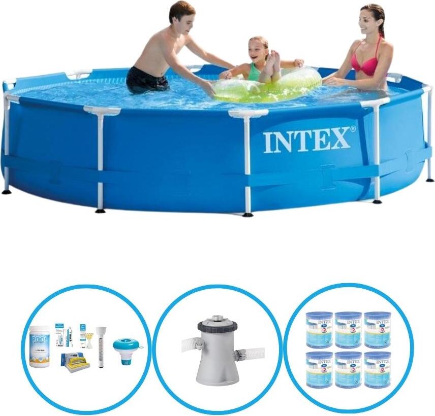 Kovový rám bazéna Intex 305x76 cm - balenie bazéna