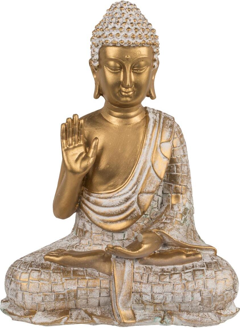 Out of the blue Deko-Figur, Buddha, ca. 16,5 x 10 x 21 cm, 190443