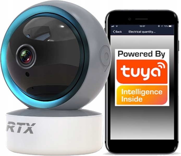 RTX 4MPX P2P WiFi Kamera Tracking TUYA AI20+