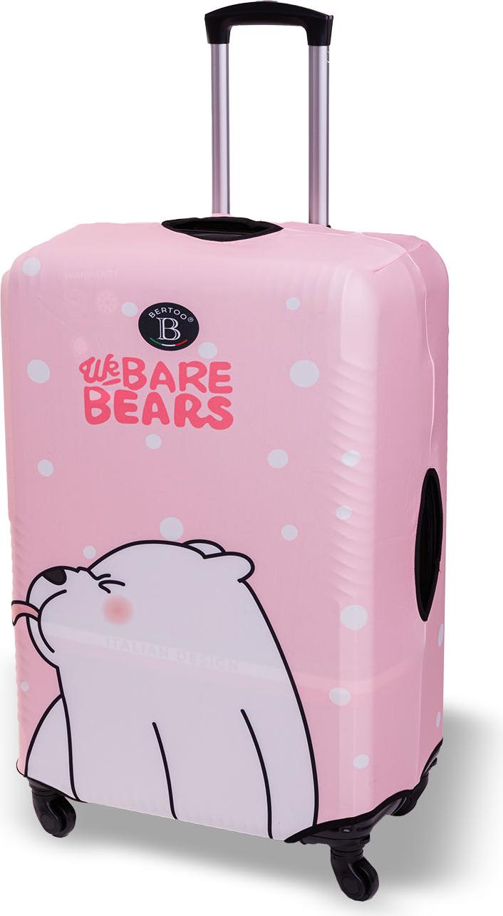 Hülle für Reisekoffer BERTOO - We Bare Bears Größe M OBALBEAR_M