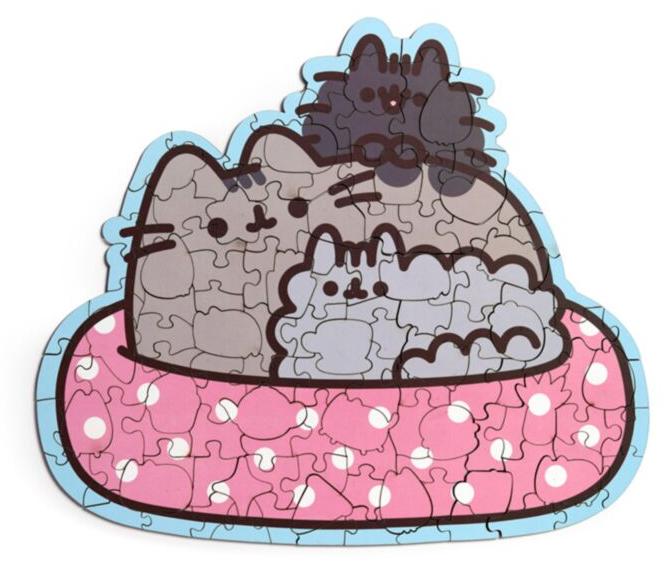 PUCKATOR Puzzle SZALONE KSZTATY 130 el. PUSHEEN KOT KOTKI Brak danych