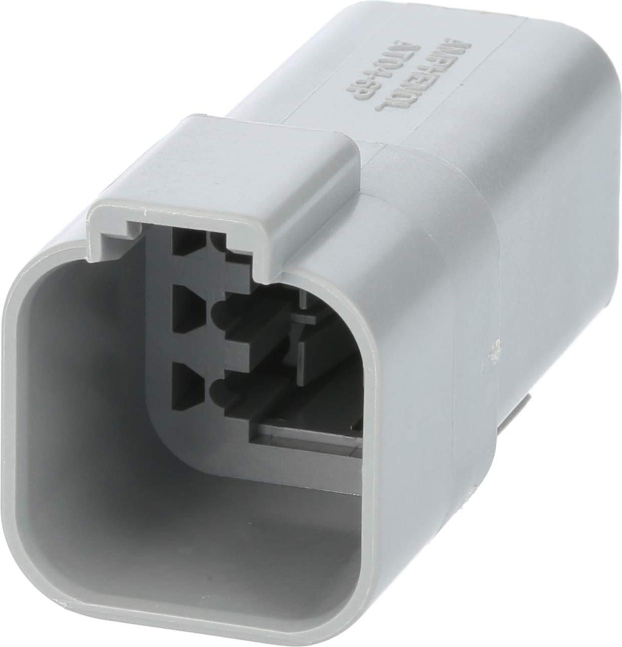 Amphenol AS-6SM 112 Kabelstecker AT-Serie reduzierte Dichtung Stift, 6-polig, Crimpanschluss Isolationsdurchmesser AT04-6P-RD01