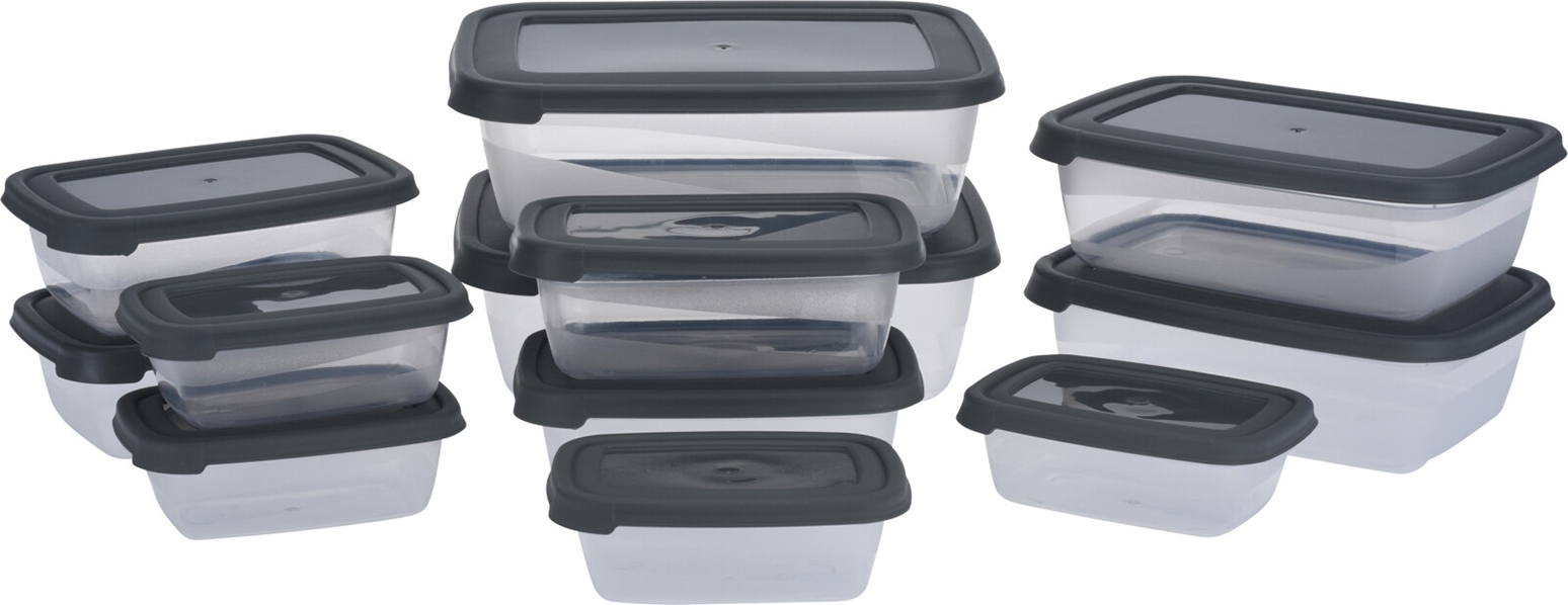 Vorratsdosen-Set 12-teilig Kunststoff neuetischkultur 024000880