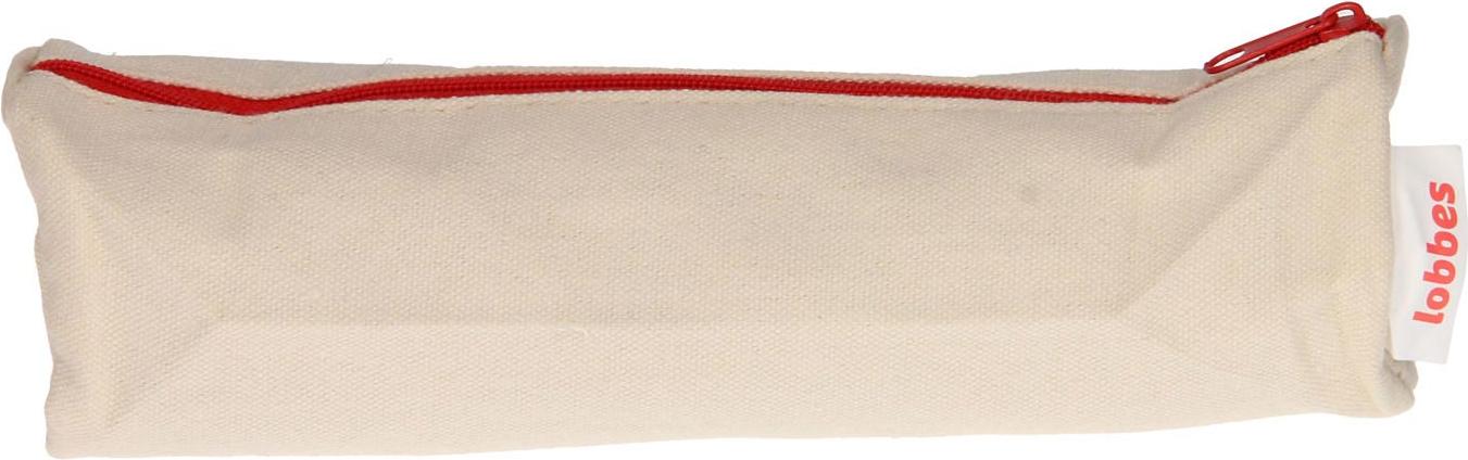 Lobbes Baumwollfall - Rot Pencil bag-red