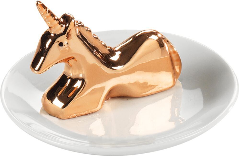 MASCAGNI A879 Ringhalter Einhorn 10 cm Durchmesser 8,7 cm Höhe 20ZA879
