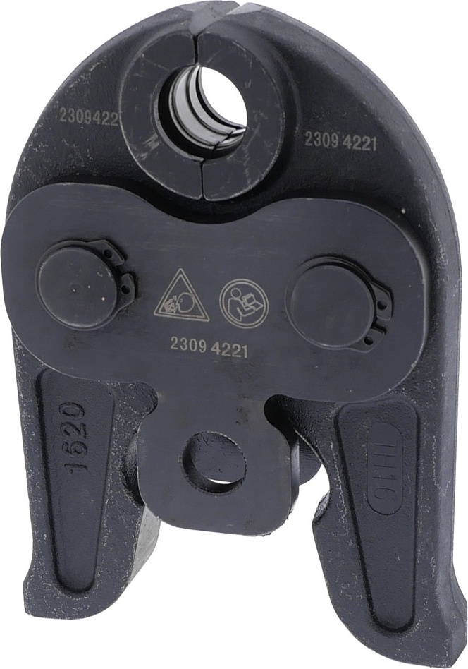 FLUXON Pressbacke TH Profil 16mm Rohr Stahl Presszange Pressbacken