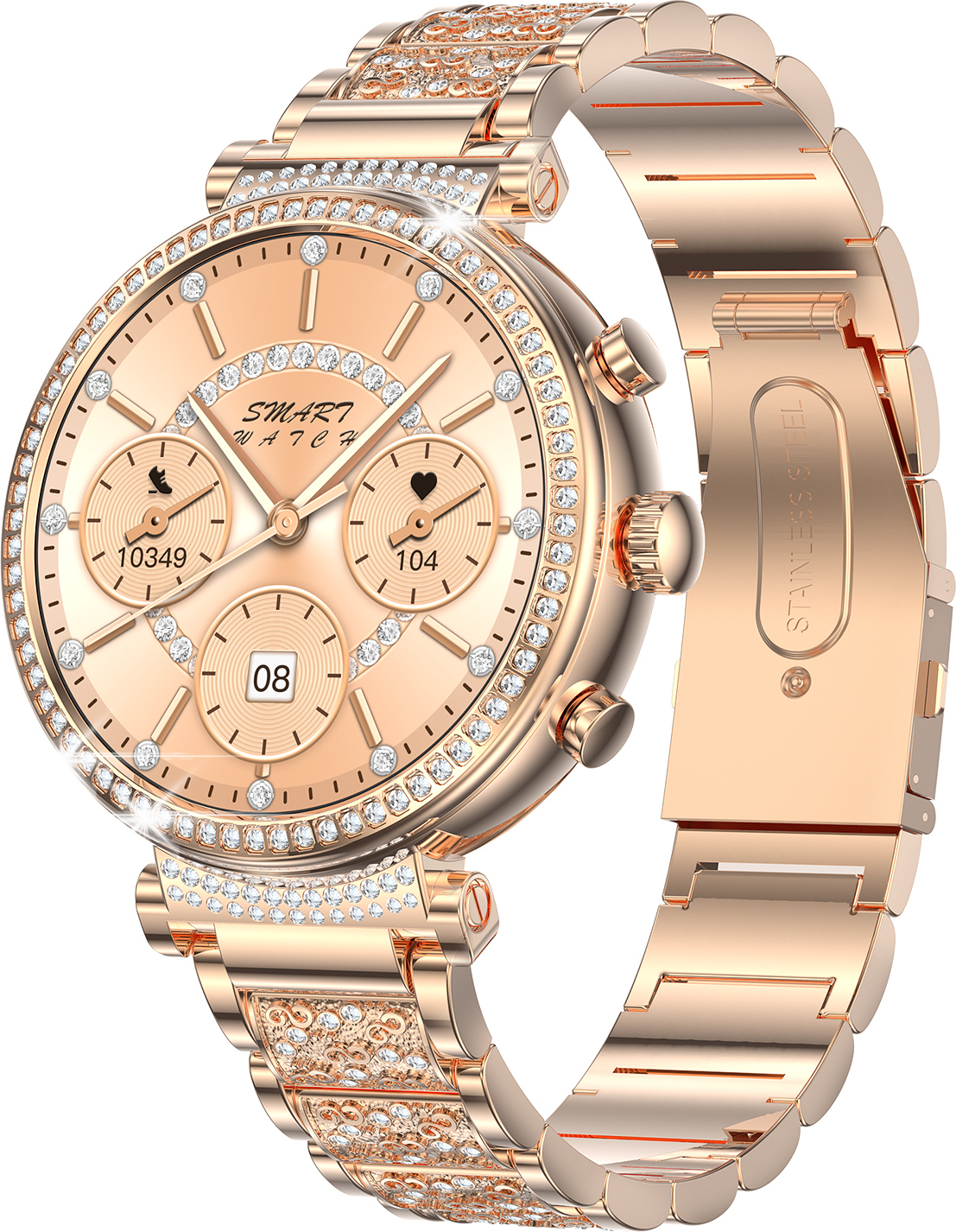 INF Inteligentné hodinky TK28 Zlato