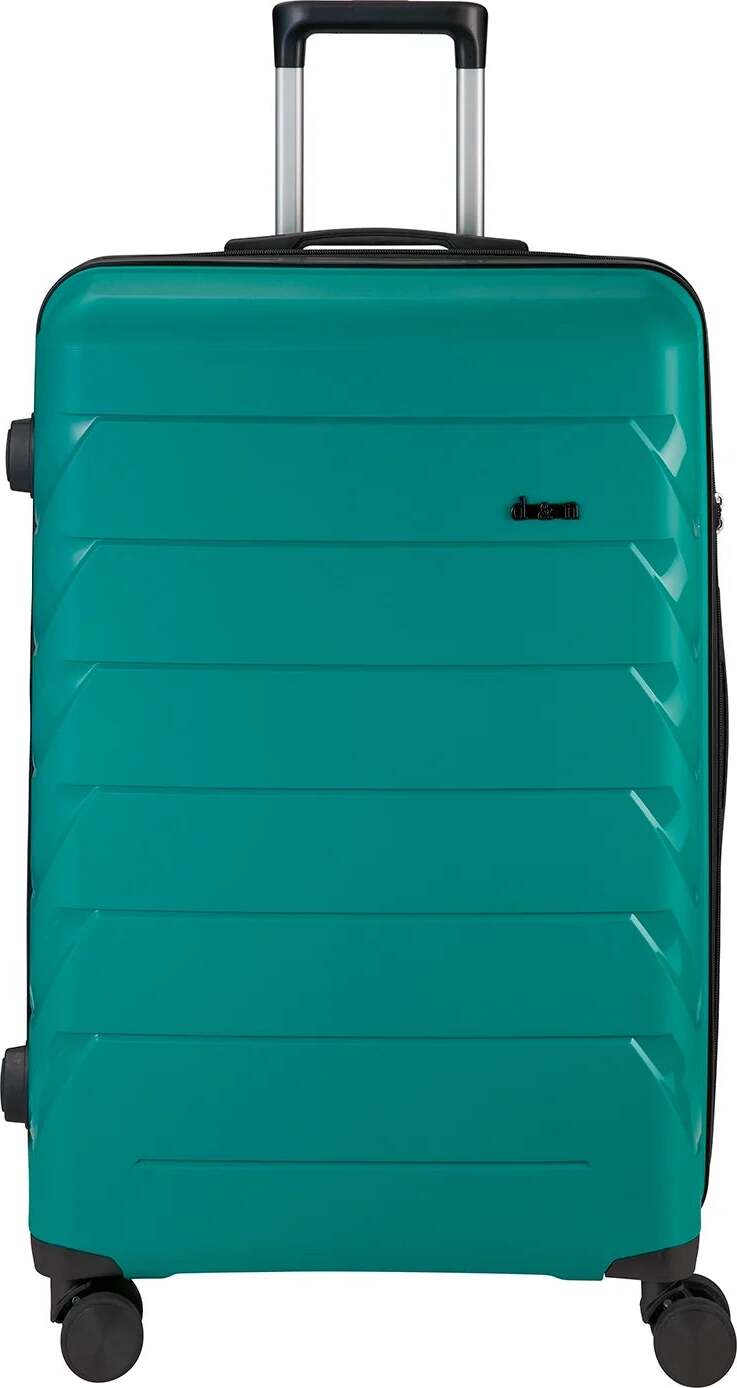 d & n lederwaren d&n Travel Line 4100 4-Rollen Trolley 74 cm - Black 4170-01