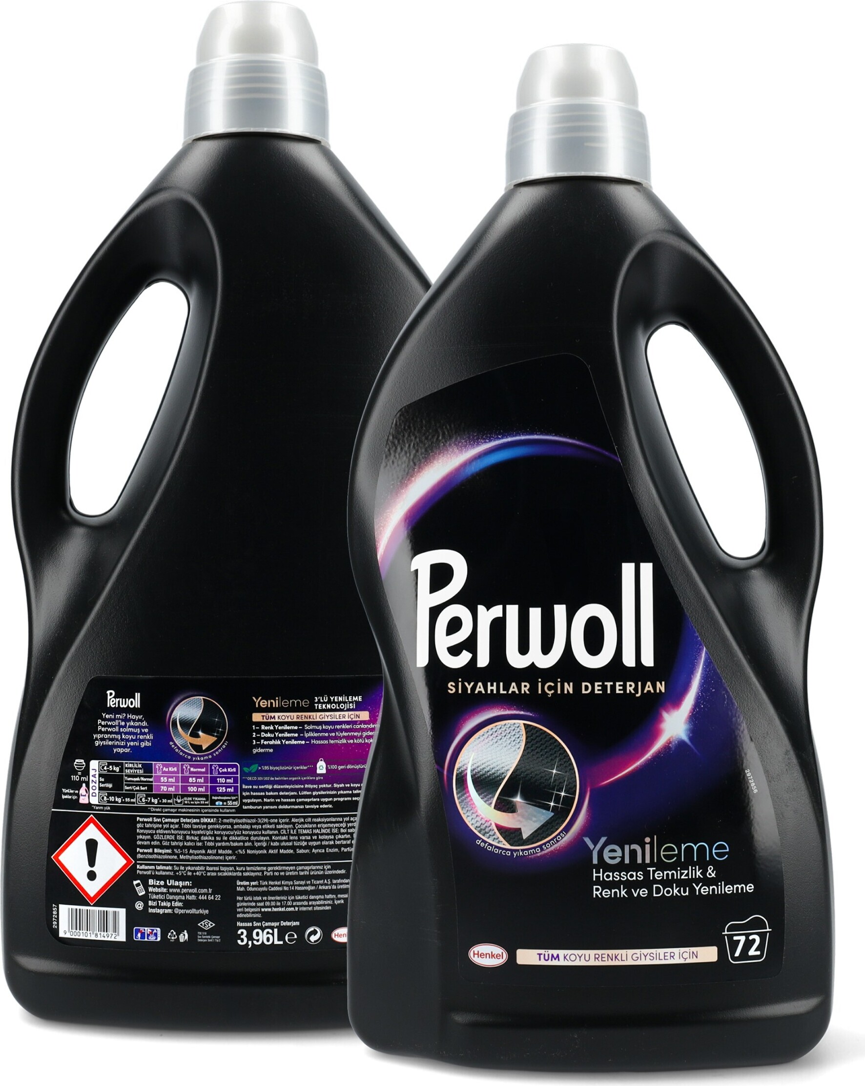 Perwoll Black Renew Waschmittel 3.96 L Flüssigwaschmittel