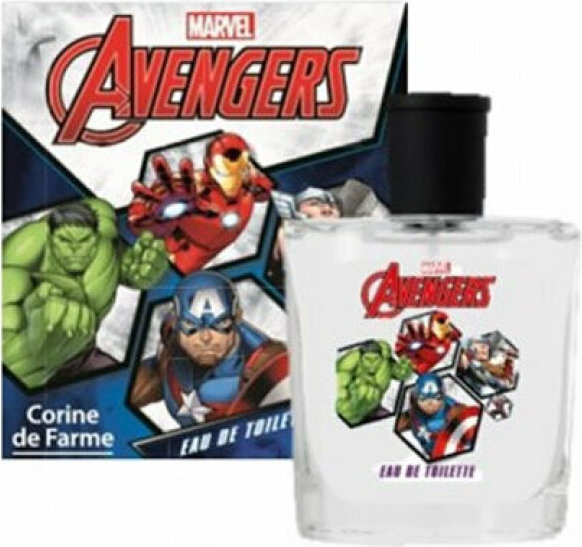 Corine de Farme Eau de Toilette Avengers, Deti, 50 ml, Nádoba na jedno použitie, Sprej, 1 kusov