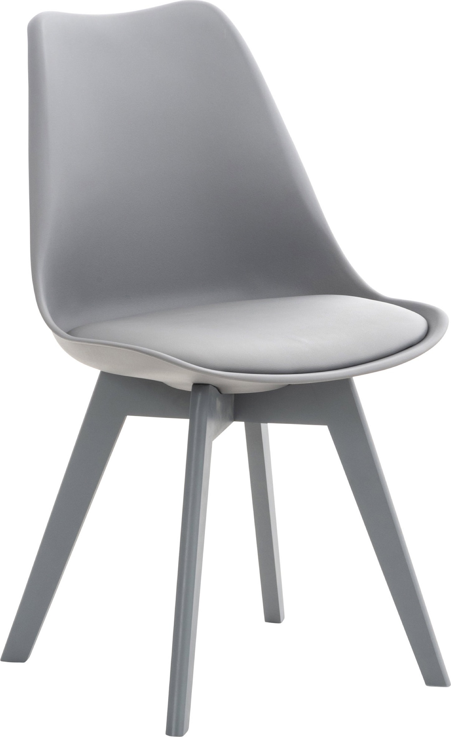 TPFLiving Stuhl Lines grau/grau TPFL-C-ESS-LINES-KU-GRAU/GRAU