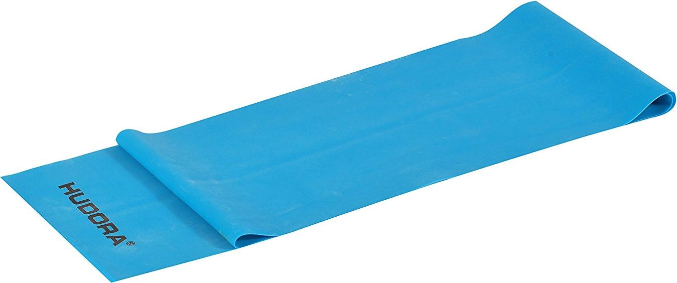 Hudora Fitnessband blau, schwer, latex, 2,0 meter lang