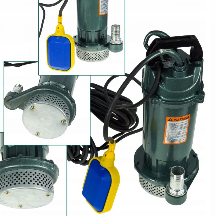Čerpadlo na vodu Ponorné čerpadlo Vodné čerpadlo Záhradné pivničné čerpadlo Rybník 1 palec