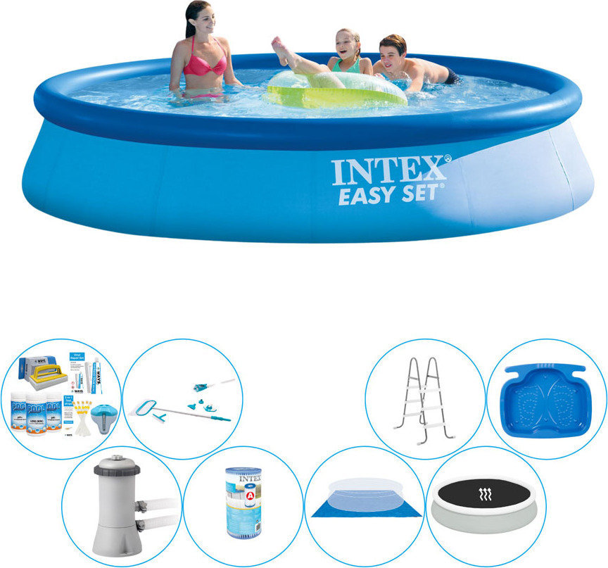 Balenie bazéna - Intex Easy Set Round 396x84 cm