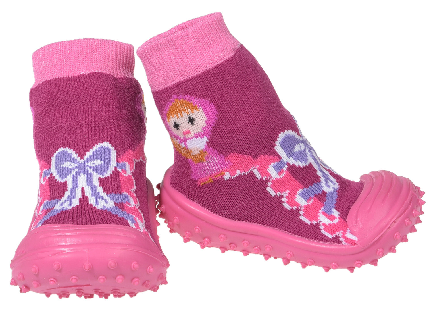 Miobo Baby Hausschuhe Schuhe Lila 19 BHS-03-19