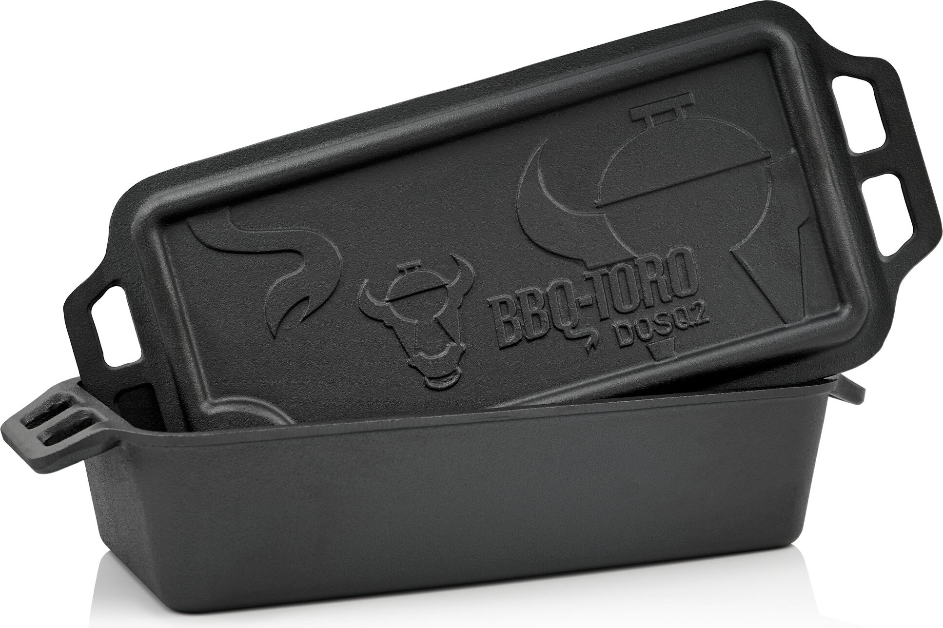 BBQ-Toro Dutch Oven Pan, 9,4 Liter, Gusseisen Kochtopf