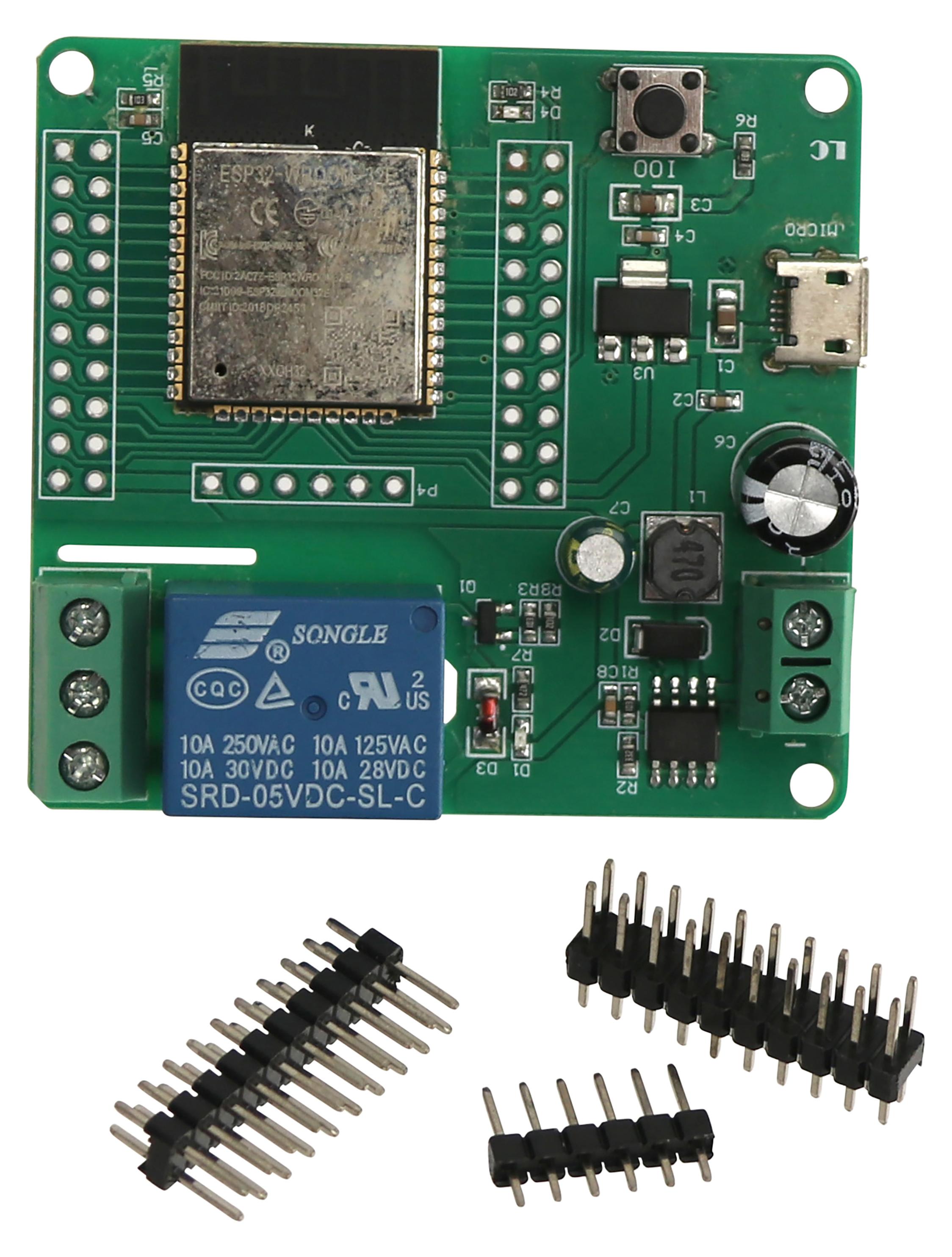 DAYPOWER Relaismodul ESP32-1R-D5, 1-Kanal