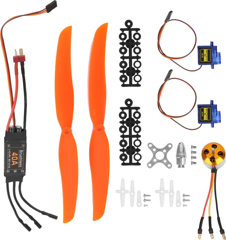 Gistuch A2212 1000 kV bürstenloser Motor 40A ESC SG90 9G MICRO SERVO 1060 Propeller für RC -Ebene (1000 kV)