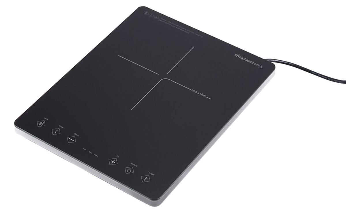 Melchioni 118360033, Čierna, Vstavaný, 37 cm, Indukčná varná doska bes zón, Sklo, 1 zone(s)