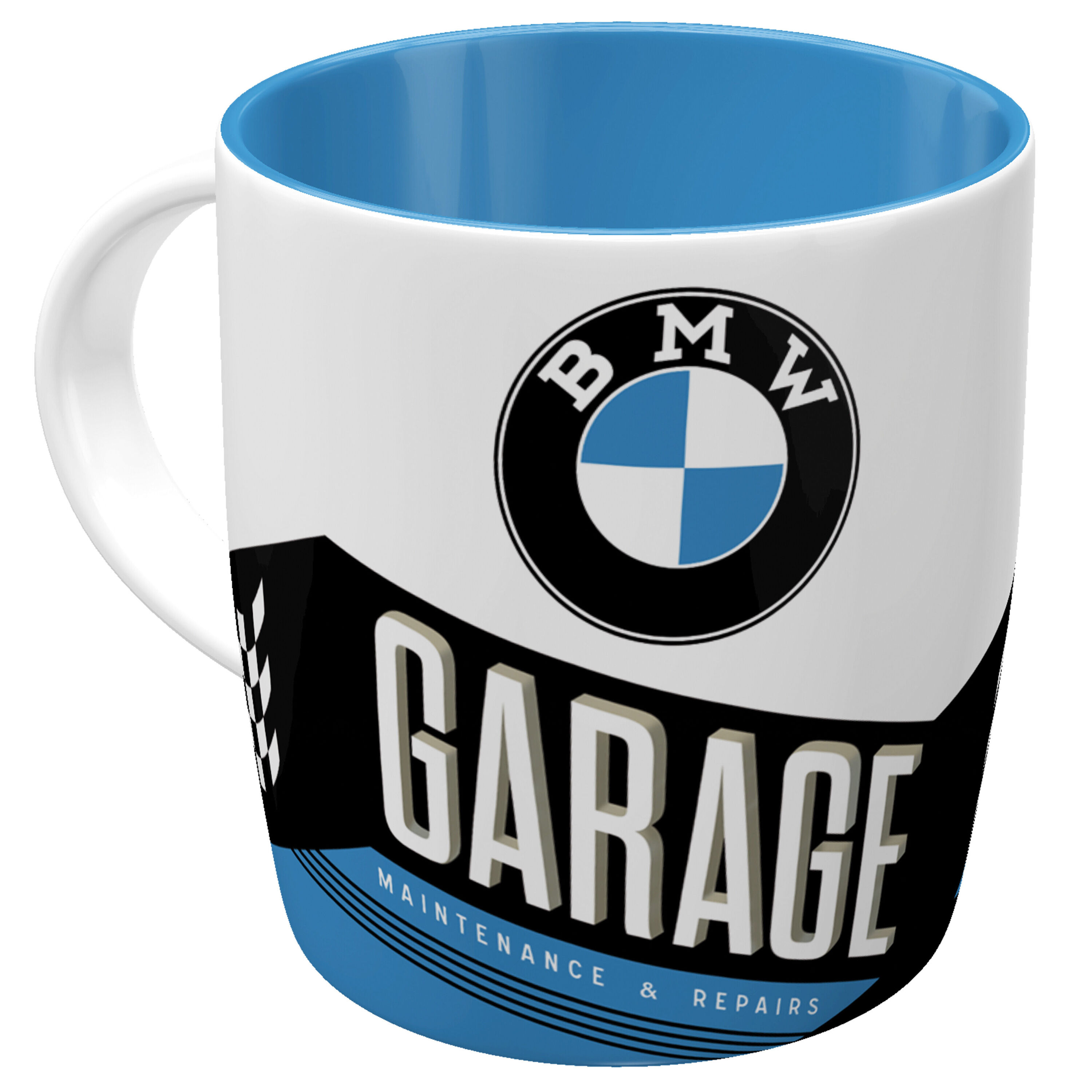 Original BMW Motorsport Kaffee- / Teetasse, Keramik, Weiß, 300 ml