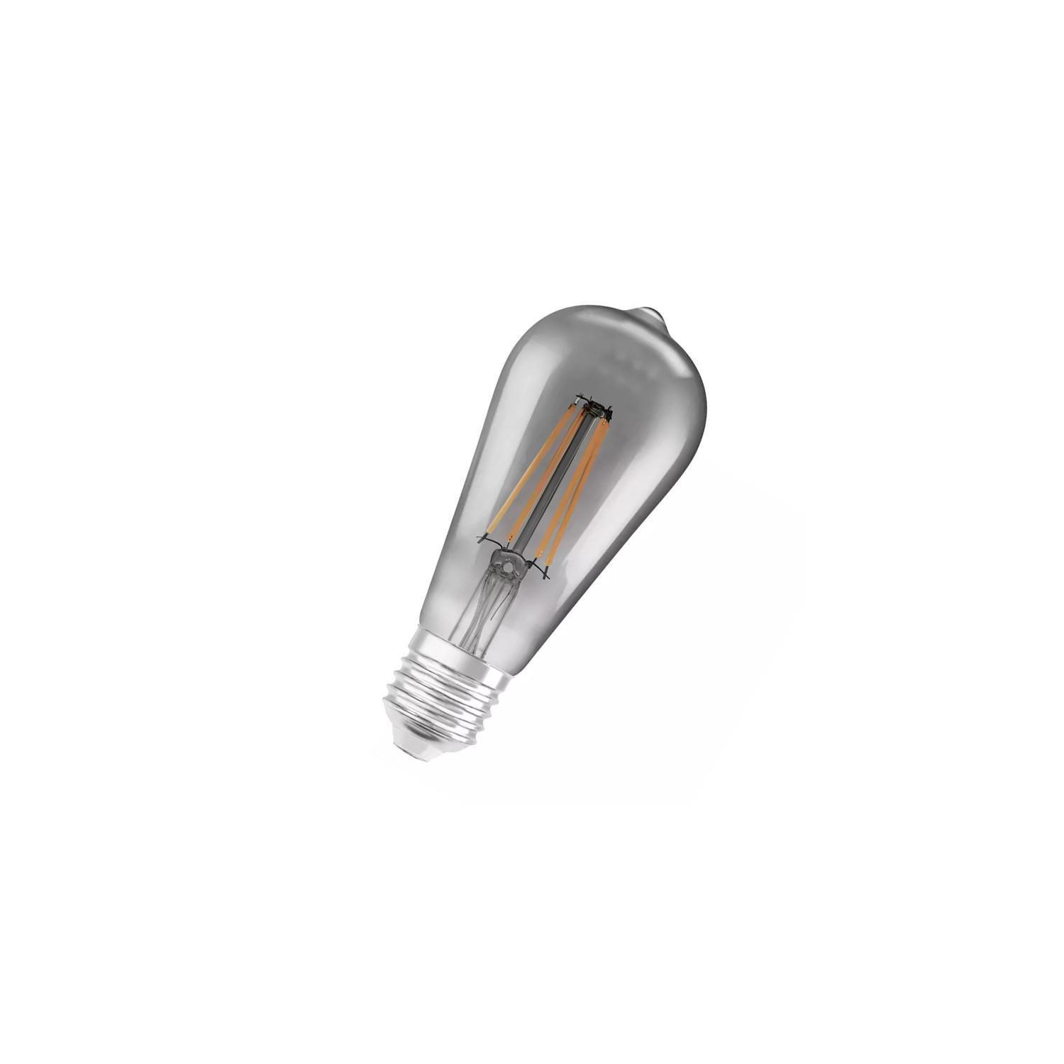 LEDVANCE SMART+ LED Lampe ST64 E27 Filament 6W 540Lm warmweiss 2500K dimmbar wie 44W 4058075609839 AC32970