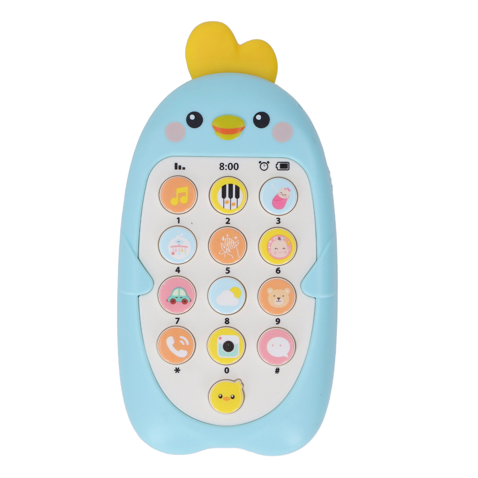 Hračka telefón, kreslený telefón hračka, elektronický detský telefón hračka, deti hudobný telefón, batoľa mobilný telefón hračka, detský telefón hračka