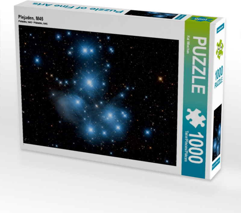 Calvendo Plejaden, M45 1000 Teile Puzzle hoch 480x640mm, Wiechen Kai; 7369065