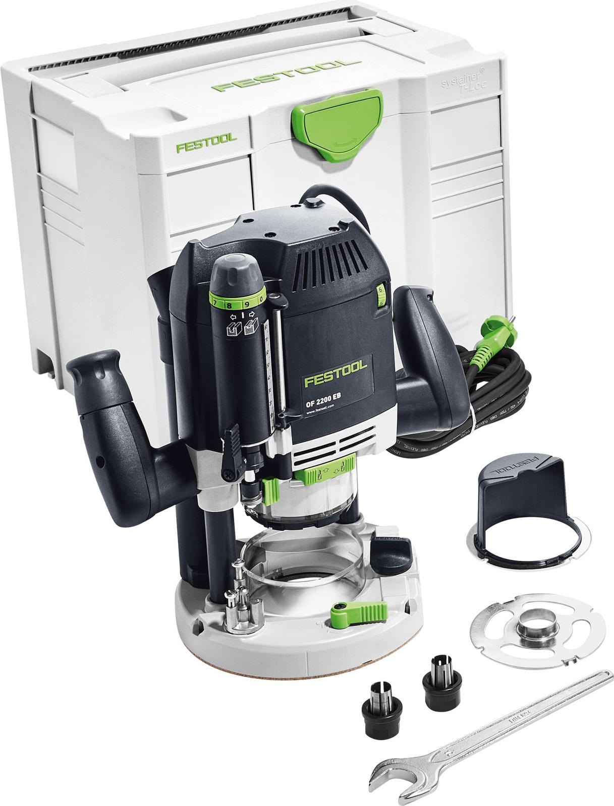 259 Eb FESTOOL OF 2200 EB-Plus fresa manuale 2200 watt Fresatrici