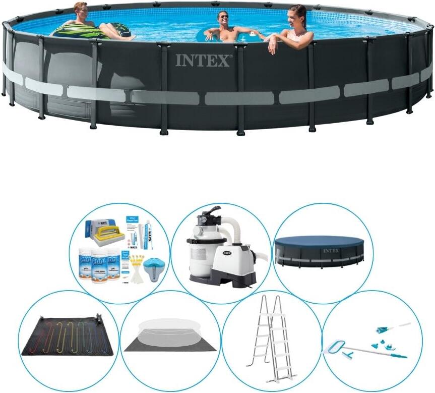 Súprava bazéna - Intex Ultra XTR Frame Round 610x122 cm
