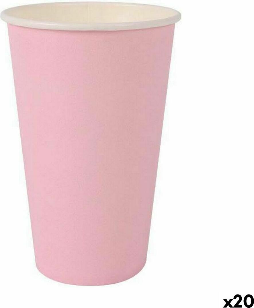 Einwegbecher Algon Einwegbecher Rosa Karton 10 Stück 330 ml (20 Stück)