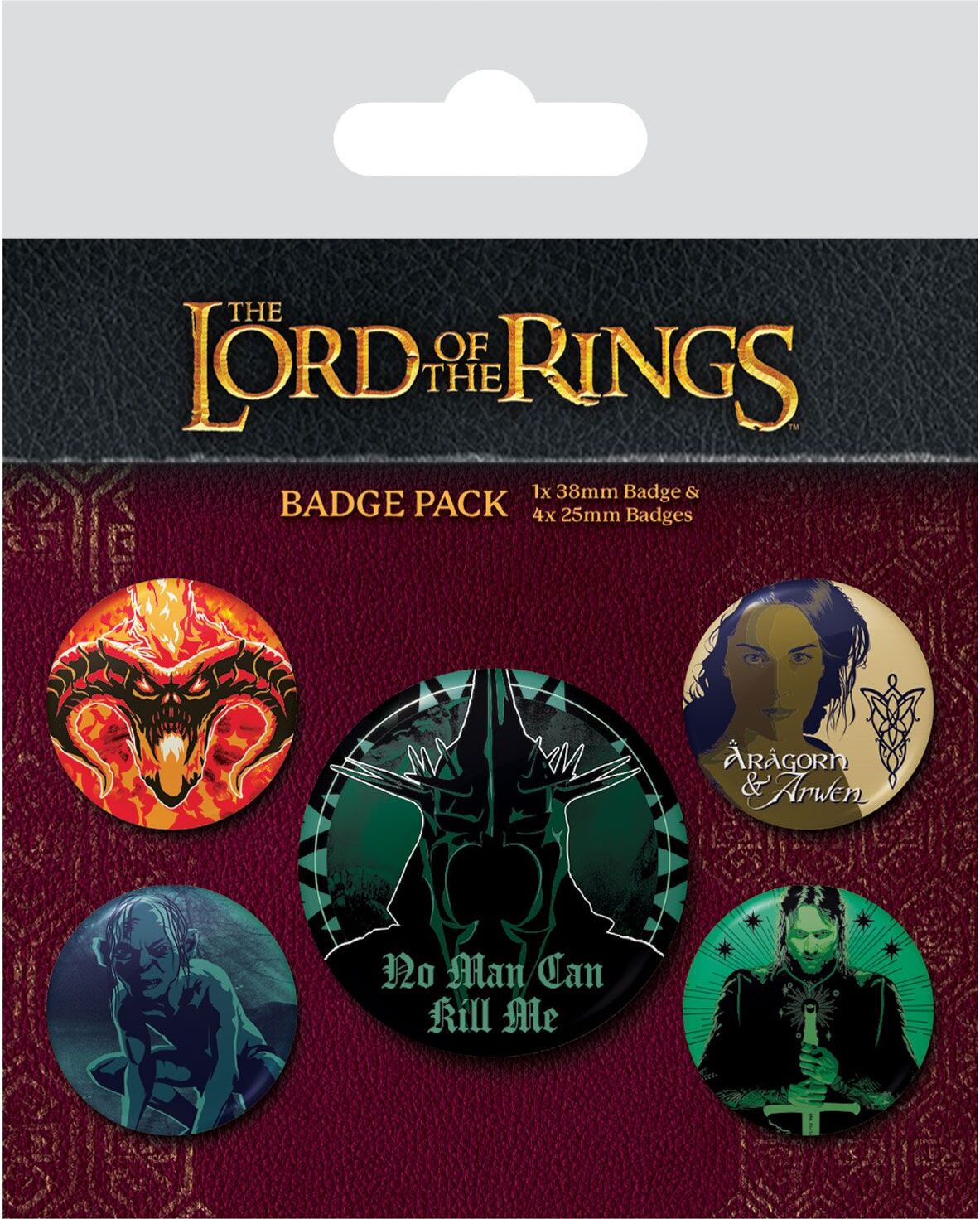 Satz von 5 Herr der Ringe Herr der Ringe Pyramidenpins undefiniert