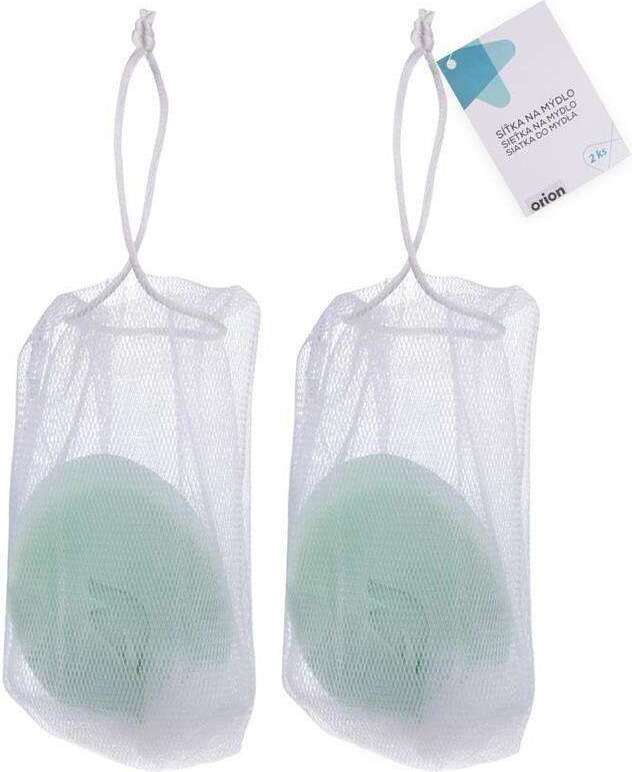 ORION Seifenbeutel Seifennetz zum Aufhängen 2 Stück Seifensäckchen 532145