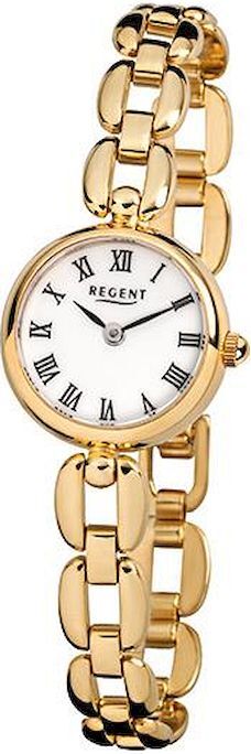 Regent náramkové hodinky zlaté F-803 Dámske analógové Quartz hodinky URF803