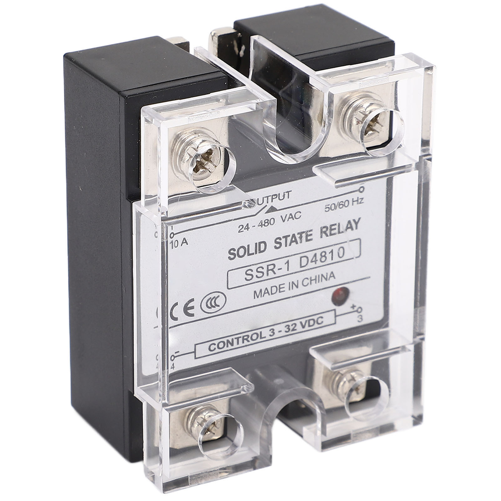 Cocosity Halbleiterrelais,DC Control AC Relais,DC to AC Halbleiterrelais,SSR Relais Modul,Halbleiterrelais Modul,10A Halbleiterrelais