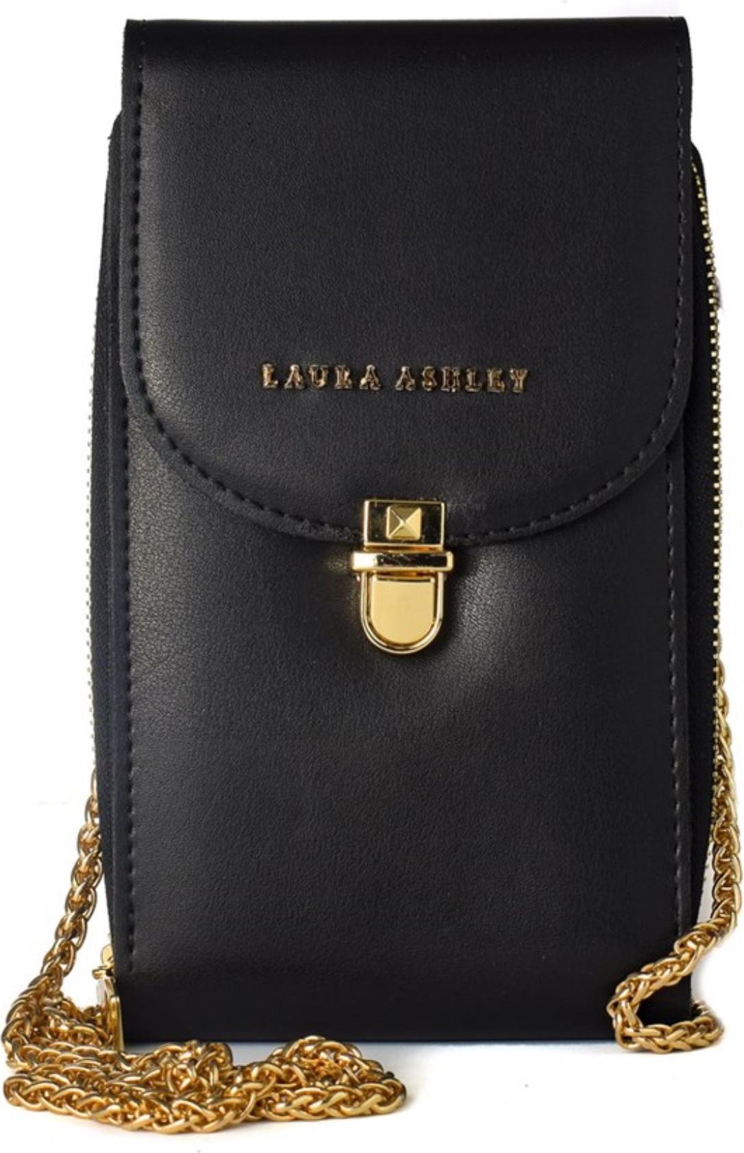 Laura Ashley KIRBY-PLAIN-BLACK Schwarz Damen Handtasche 19 x 11 x 4 cm kirbyplainbck