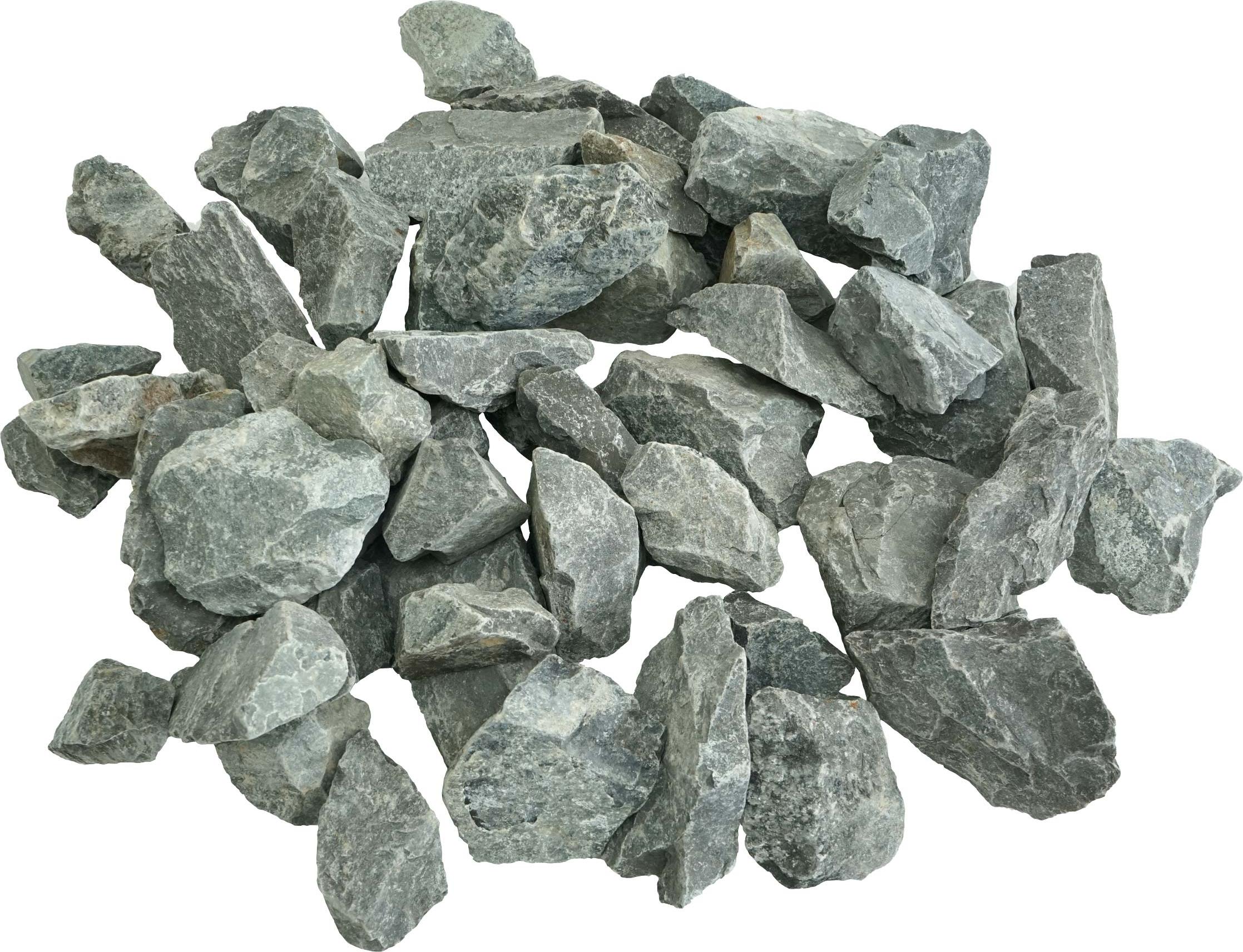 Mendler Saunasteine, Ofensteine Saunazubehör Aufguss Dampf Steine Ofen Bruchsteine, Vulkangestein 20 kg 65937