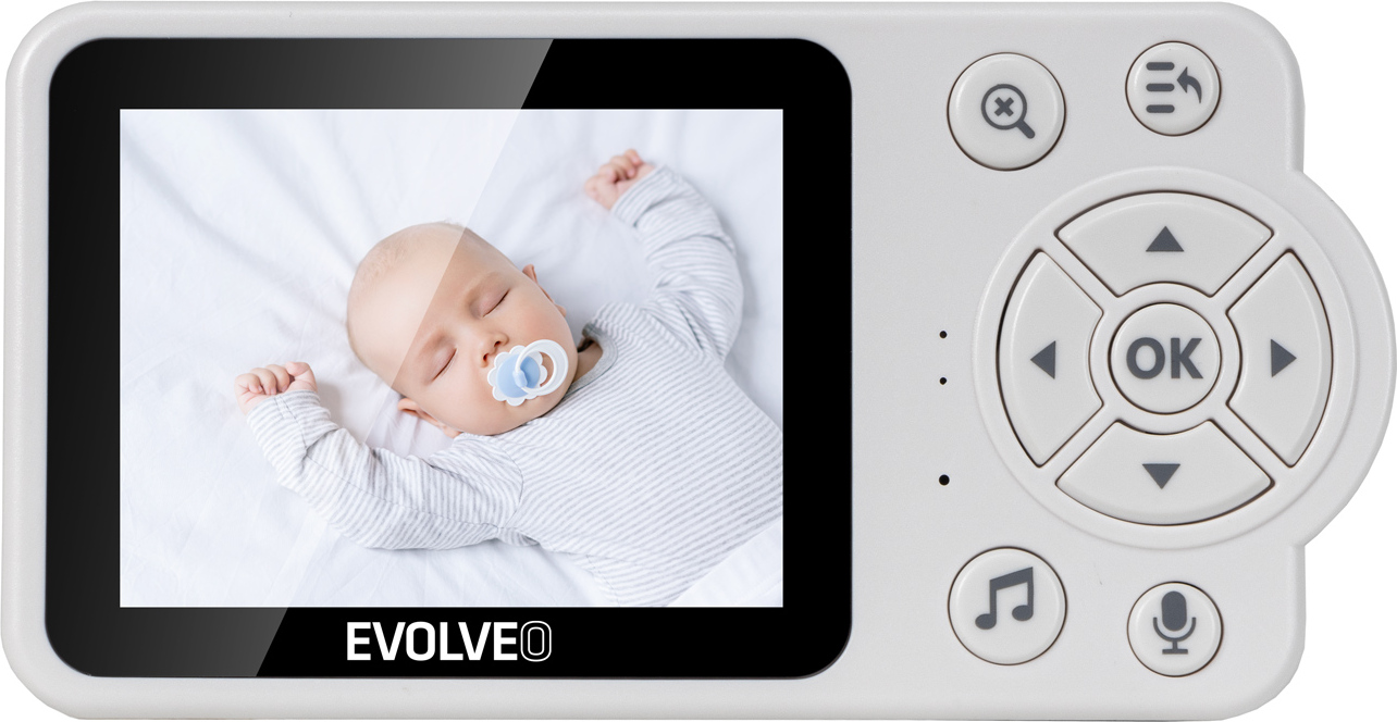 EVOLVEO Babyphone N3, Babyphone, rosa CAM-3P