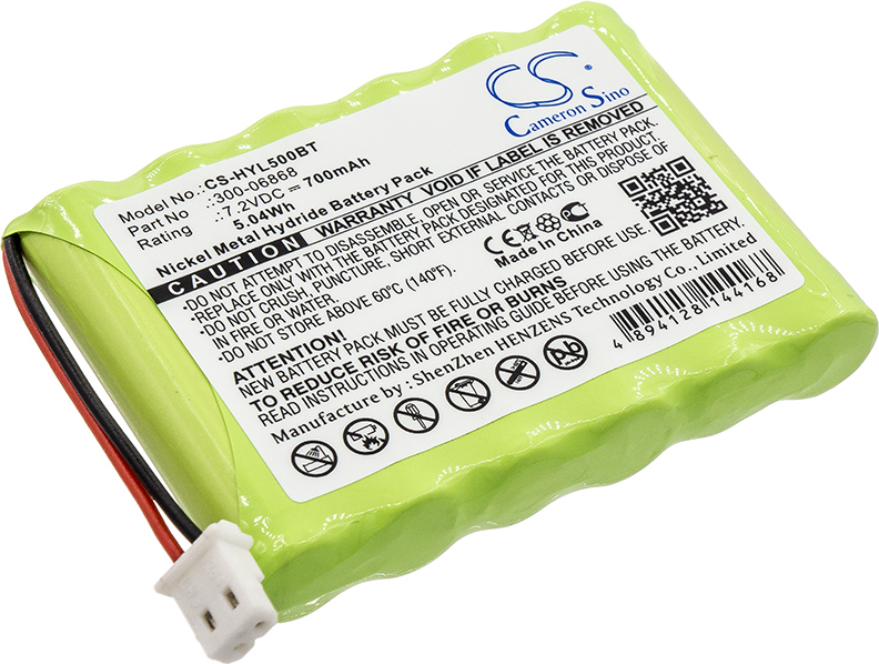 TECHTEK Akku Kompatibel mit [Honeywell] 8DLLKP500, 8DLTSSCBASE1, 8DLWLTP100, L5000 Panel, LKP500 Lyric, Lynx Plus, Tss Keypad, WLTP100, für [ADT] Al