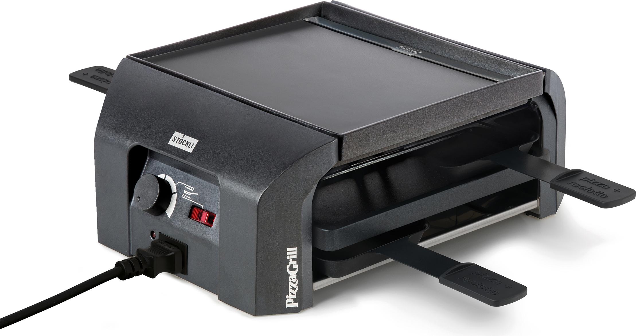 Stöckli Raclette + Pizza Grill Four4 Basisgerät anthrazit 0025.02 Fourfour